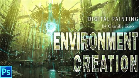 Digital environment painting tutorial with fundamental knowledge! - YouTube