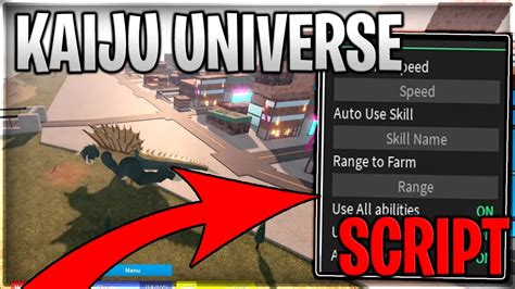 [OVERHAUL UPDATE] Kaiju Universe Script Auto Farm Kill Aura & Max Level - Roblox 2024 - Ahmed Mode