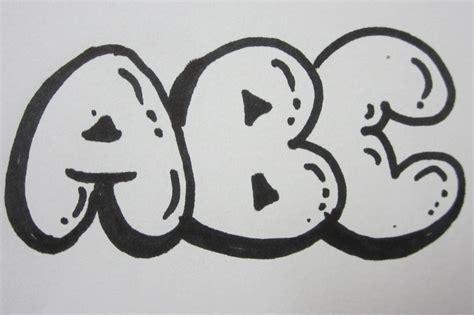 2020 Bubble Letters - Easy Bubble Letter 5F8