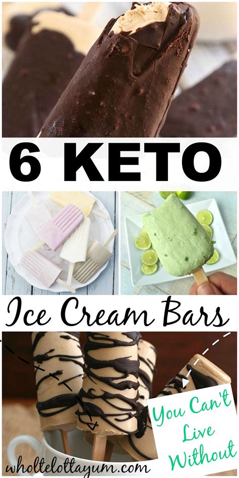 10 Low Carb Ice Cream Bar Recipes - FoodVox.com