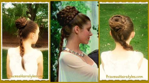 Princess Leia Hairstyle Instructions - Wavy Haircut