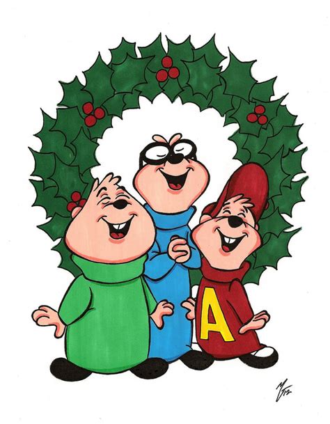 Alvin and The Chipmunks Christmas Time by zombiegoon on DeviantArt