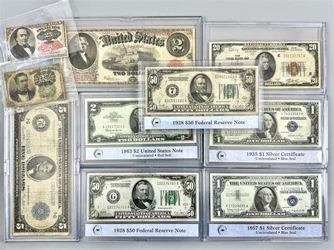 Lot - Collection of American Currency