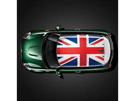 Mini Cooper Roof Decal Union Jack For White Roof O