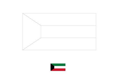 Kuwait flag coloring page | Flag coloring pages, Coloring pages, Free ...