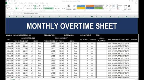 Excel Sign Up Sheet Template | DocTemplates