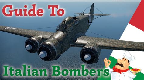 Guide to Italian Bombers 🍕| War Thunder - YouTube