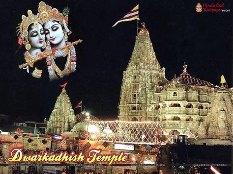 Dwarkadhish Temple Wallpapers - Wallpaper Cave