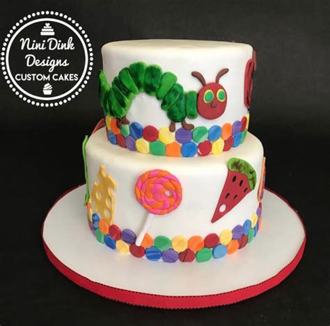 The Very Hungry Caterpillar Birthday Cakes Inspiration - Find Your Cake Inspiration