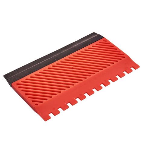 Amtech Tile Adhesive & Grout Squeegee 4mm Teeth G1666 | Sealants and ...