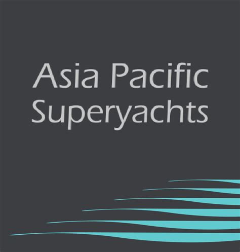 Asia Pacific Superyachts