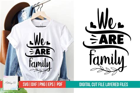 We Are Family Svg Graphic by svgstudiodesignfiles · Creative Fabrica