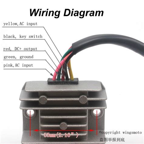 Dirt Bike Voltage Regulator Wiring Diagrams