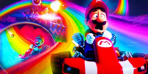 Think Rainbow Road Is Hard In Mario Kart? Super Mario Movie Makes It ...