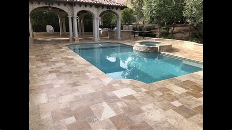 Best Way to Seal Travertine Pavers - YouTube