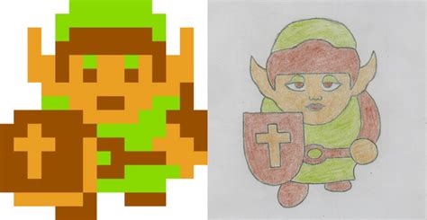 Zelda Sprites 8 Bit