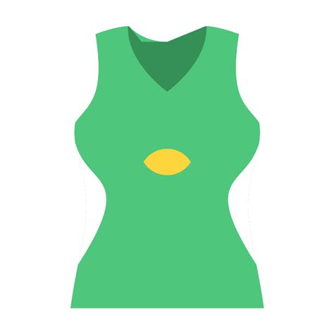 Green Tank Top Vector SVG Icon - SVG Repo