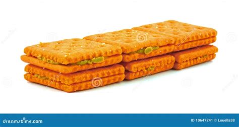 Cheese Crackers Peanut Butter Stock Image - Image of crackers, poised ...