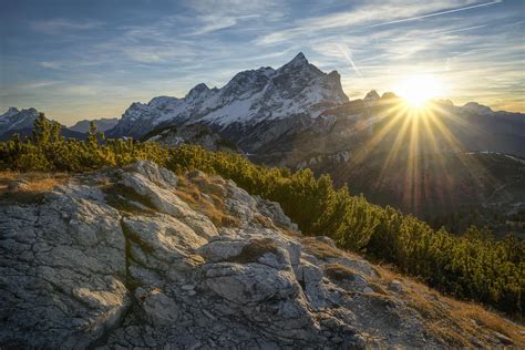 Snow Covered Mountain during Sunrise · Free Stock Photo