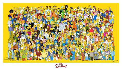 Personajes De Los Simpson Nombres