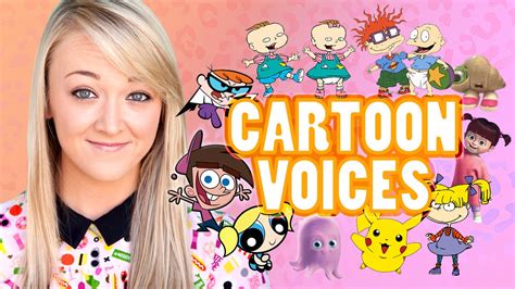 Cartoon Voice Impressions | Meghan McCarthy - YouTube