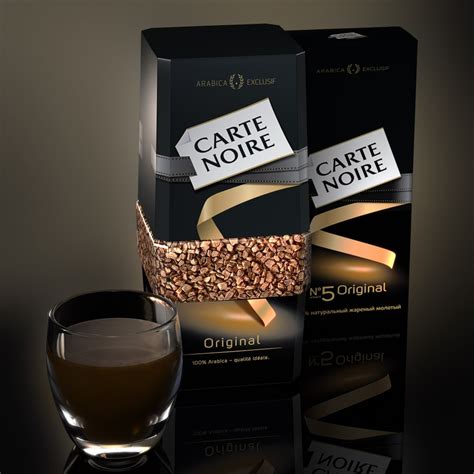 3d Coffee Carte Noire