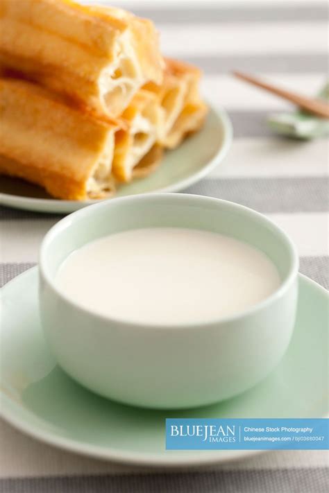 Soybean milk and fried sticks-High-res stock photo for download