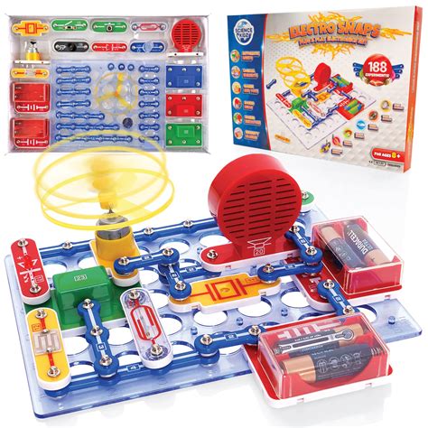 Buy Science Kidz Electronics Kit - Electric Circuits For Kids - 188 ...