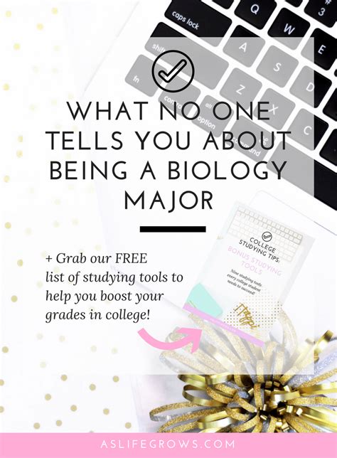 What No one Tells You about Being a Biology Major | Biology major, Biology college, Study tips ...