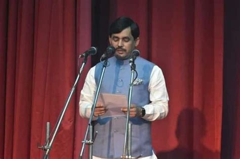 Shahnawaz Hussain takes charge as Bihar Industry minister, says mission to increase employment ...