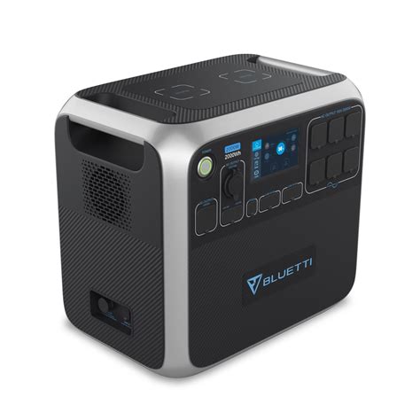 BLUETTI Portable Power Station AC200P 2000Wh Solar Generator 700W PV Max. Backup Battery Pack ...