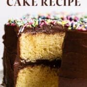 BEST Ever Yellow Cake Recipe