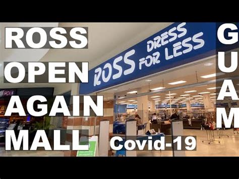 ROSS, GUAM, has OPENed. 4K Vid. Micronesia Mall - YouTube