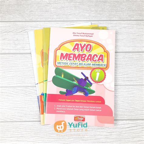 Buku – Tagged "Buku Ayo Membaca Metode Cepat Belajar Membaca 4 Jilid Penerbit Attuqa" – Yufid ...