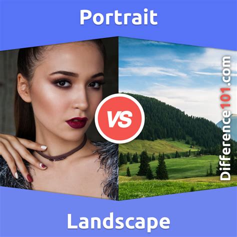 Portrait vs. Landscape: 5 Key Differences, Pros & Cons, Similarities ...