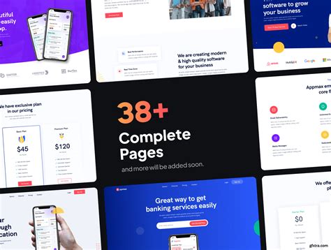 Appmax - Bootstrap 5 Landing Templates » GFxtra