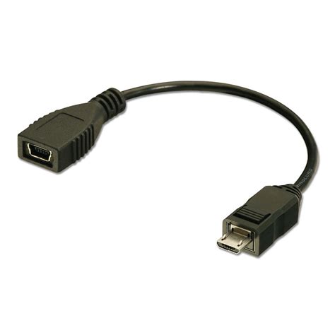 USB Mini B to Micro B Adapter - from LINDY UK