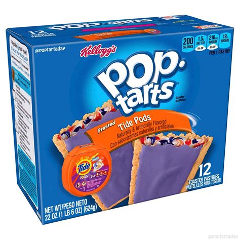 Pop Tarts: Tide Pods : r/UncannyFoodCollection