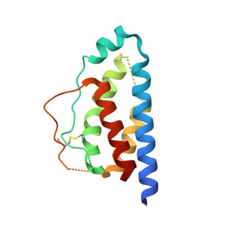 RCSB PDB - 1M4C: Crystal Structure of Human Interleukin-2