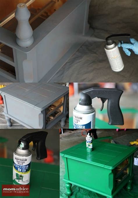 How to Spray Paint Furniture - MomAdvice