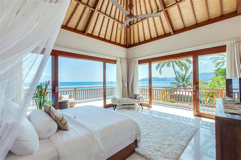 Villa Tirta Nila - Views from oceanfront master bedroom in 2019 | Beach house bedroom, Tropical ...