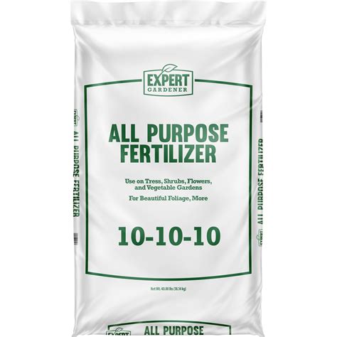 Expert Gardener All Purpose Plant Fertilizer, 10-10-10 Fertilizer, 40 ...