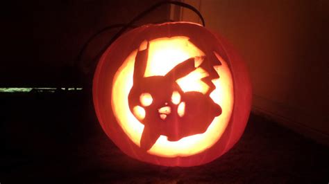 Pikachu Pumpkin Carving by kyon003 on DeviantArt