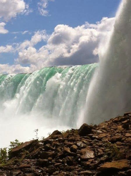 Side view of Niagara Falls | Beautiful waterfalls, Waterfall, Nature