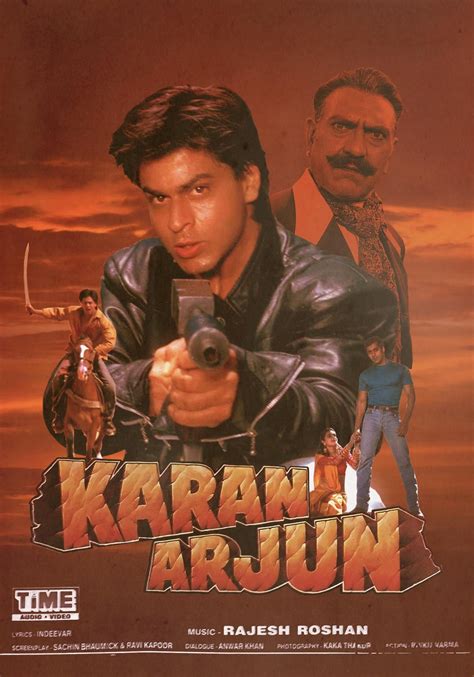 Karan Arjun (1995) old poster. Shahrukh khan - salman khan : r/MoviePoster