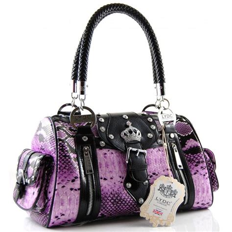 purple purses | ... Print Purple Shoulder Bag - Shoulder Bags from ...