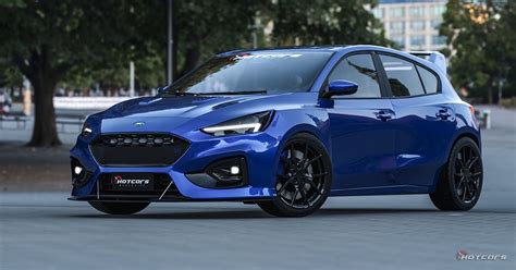 Why We'd Love It If Ford Gave This Facelifted 2024 Ford Focus RS Render ...