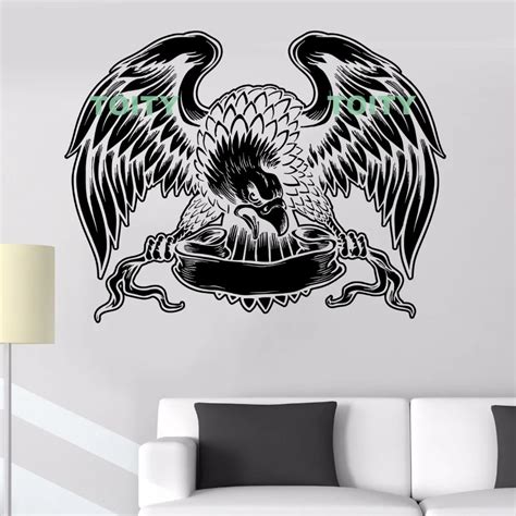 Aliexpress.com : Buy Vinyl Wall Decal American Eagle United States ...