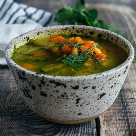 Bone Broth Vegetable Soup (Vegan Option) - Calm Eats