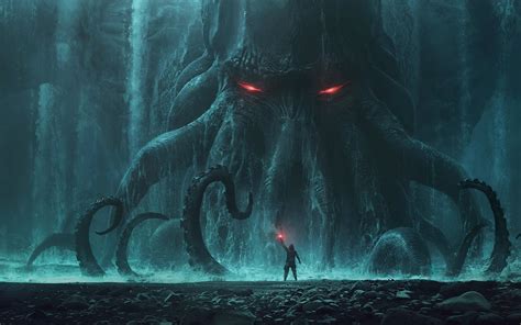 Fantasy, Monster, Cthulhu, 4K, #158 Wallpaper PC Desktop